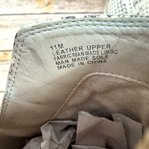 Gianni Bini GB Womens Beige Boho Western Block Heel Ankle Boots 11M - Picture 6 of 9